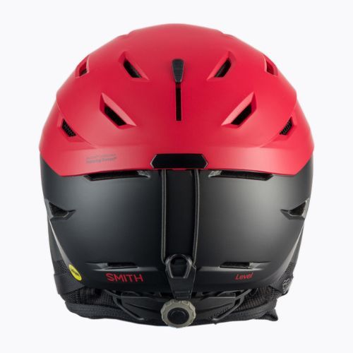 Casco da sci Smith Level MIPS nero lava opaco