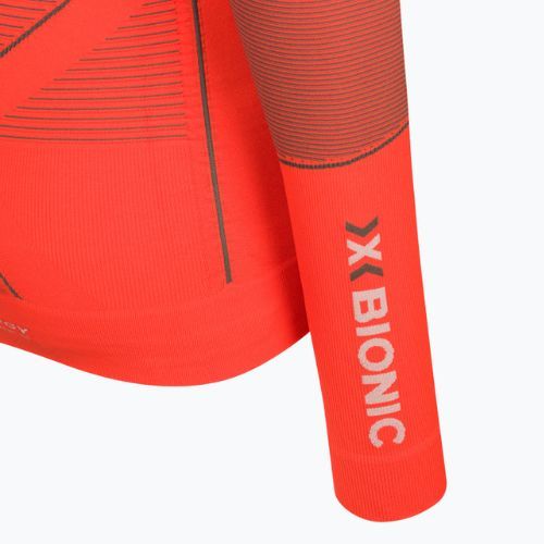 Maglia termica da uomo X-Bionic Energy Accumulator 4.0 sunset orange/anthracite