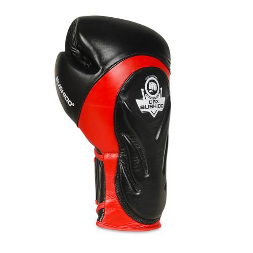DBX BUSHIDO Guantoni da boxe con sistema di protezione del polso nero Bb4