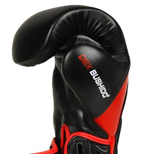 DBX BUSHIDO Guantoni da boxe con sistema di protezione del polso nero Bb4
