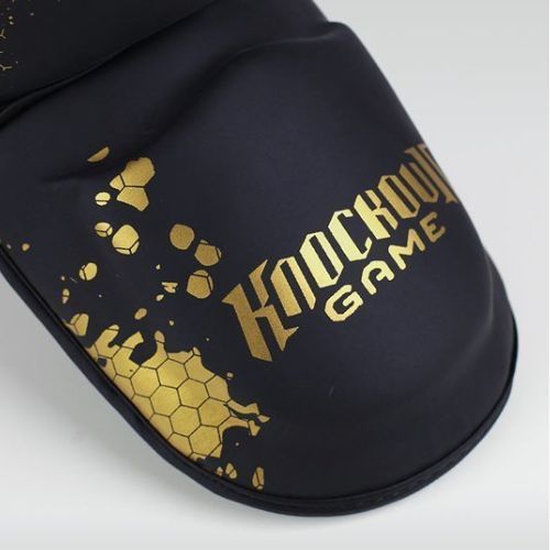 Ground Game Cage Gold protezioni per tibia nero/oro