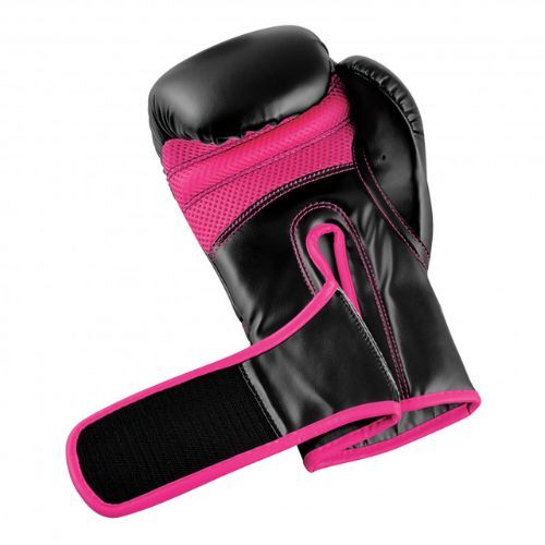Guantoni da boxe adidas Hybrid 80 nero/rosa ADIH80