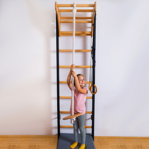 Set di accessori da ginnastica per bambini BenchK in rovere naturale A/076