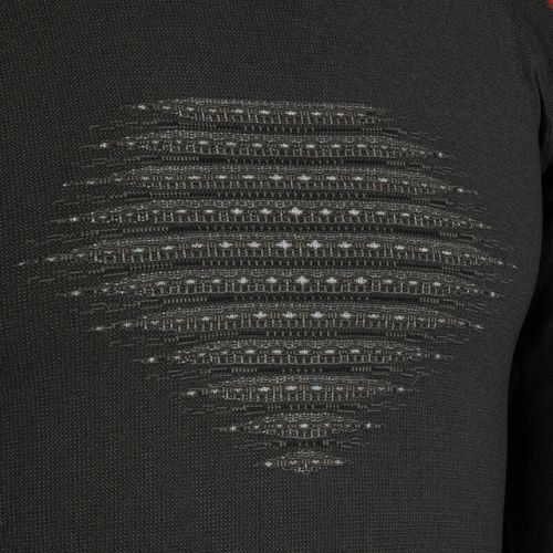 Maglia termica da uomo UYN Evolutyon Comfort UW Shirt charcoal/white/red
