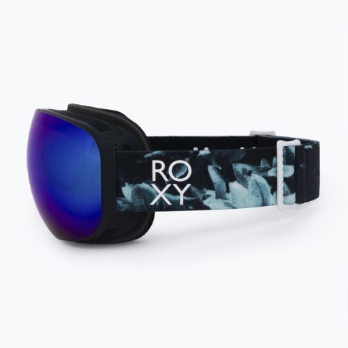 Maschere da snowboard da donna ROXY Popscreen Cluxe J true black akio/sonar ml revo blue