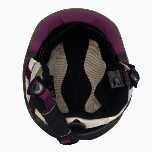 Casco da snowboard da donna ROXY Angie burnt olive