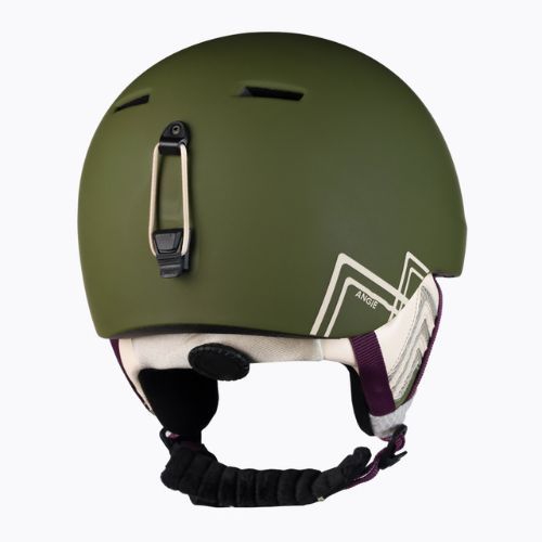 Casco da snowboard da donna ROXY Angie burnt olive