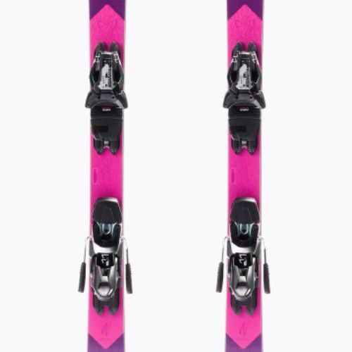 Sci da discesa femminile Elan Speed Magic PS + attacchi ELX 11 rosa