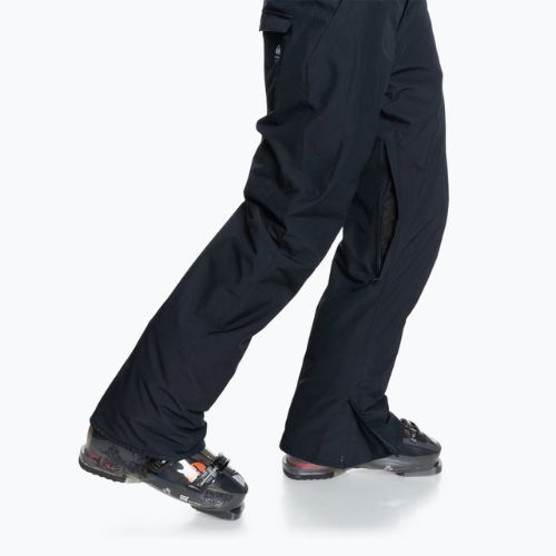 Pantaloni da snowboard Quiksilver Estate da uomo nero vero
