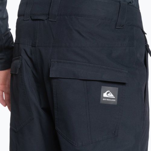 Pantaloni da snowboard Quiksilver Estate da uomo nero vero