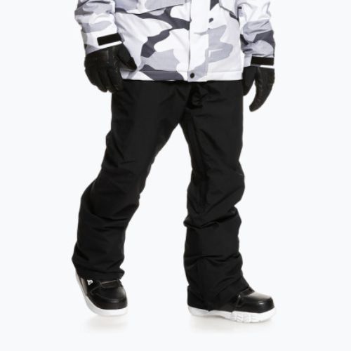 Pantaloni da snowboard Quiksilver Estate da uomo nero vero