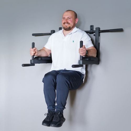 BenchK D8 Barra per trazioni 2in1 nera BK-D8