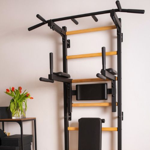 Parapetto per esercizi BenchK nero BK-DB1B