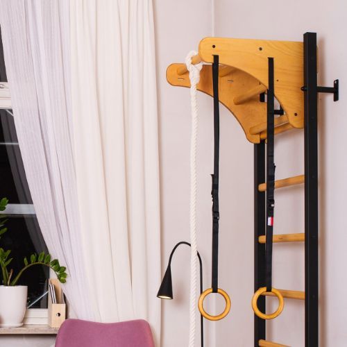 BenchK Pull Up Bar PB076 in rovere naturale BK-076
