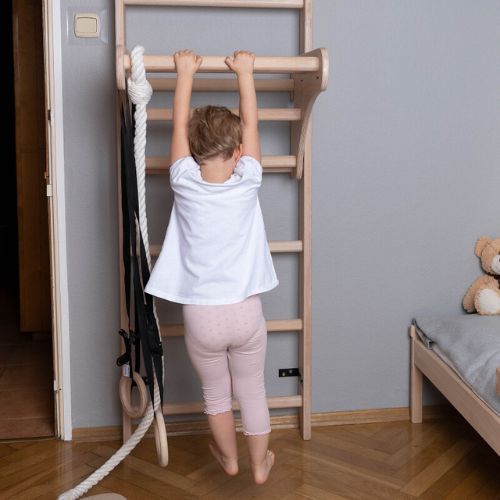BenchK Pull Up Bar PB204 in legno naturale BK-204