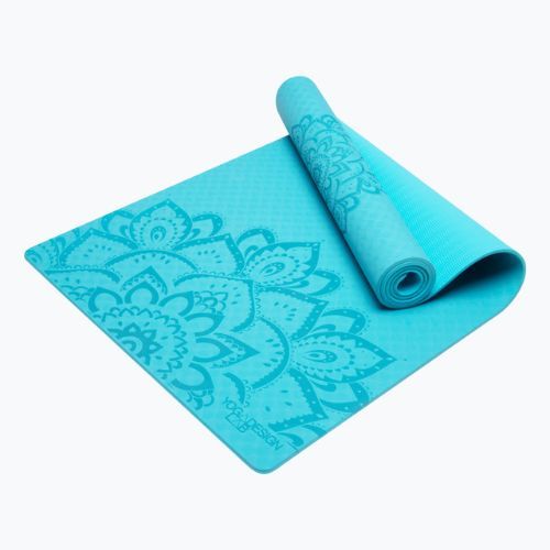 Yoga Design Lab Flow Pure 6 mm mandala aqua yoga mat