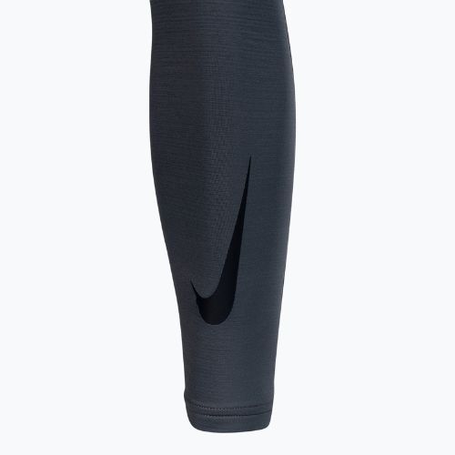 Leggings da uomo Nike Pro Warm Tight grigio ferro/grigio ferro/nero