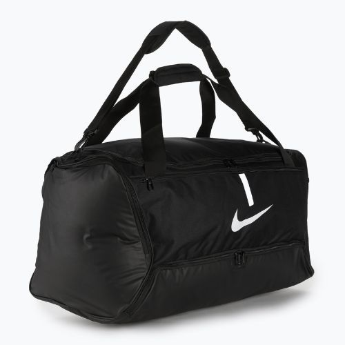 Nike Academy Team Duffle L 95 l nero/bianco borsa da allenamento