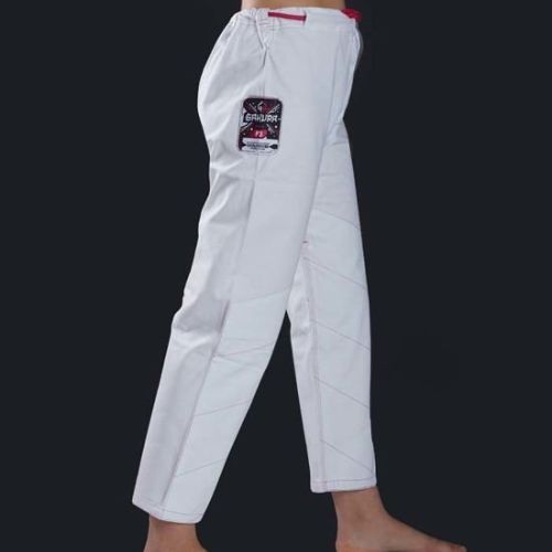 GI per il Brazilian jiu-jitsu Ground Game Sakura bianco da donna