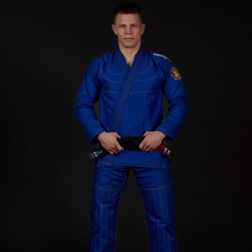 GI per il Brazilian jiu-jitsu da uomo Ground Game Champion 2.0 blu
