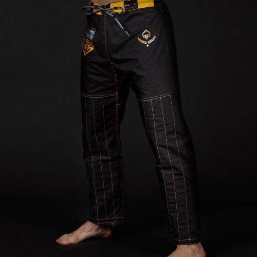 GI per il Brazilian jiu-jitsu da uomo Ground Game Champion 2.0 nero