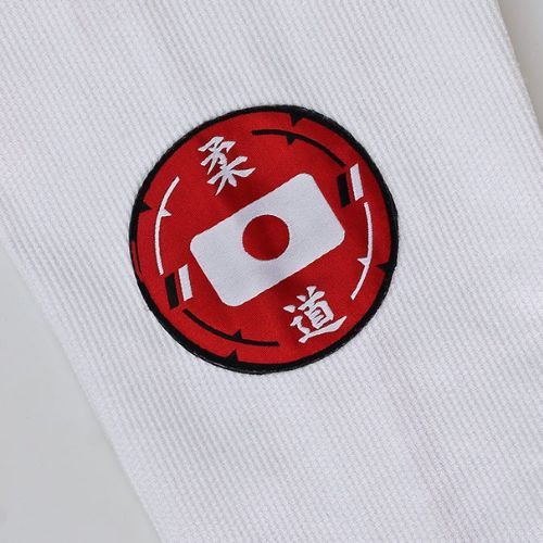 Gioco a terra Deshi Judo per bambini GI bianco