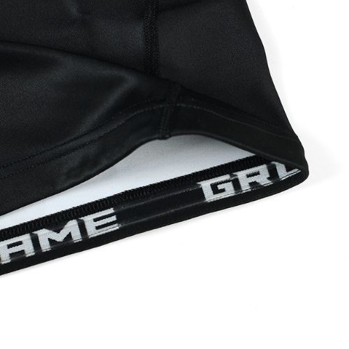 Ground Game Viking, costume da bagno a maniche lunghe da uomo, nero/blu