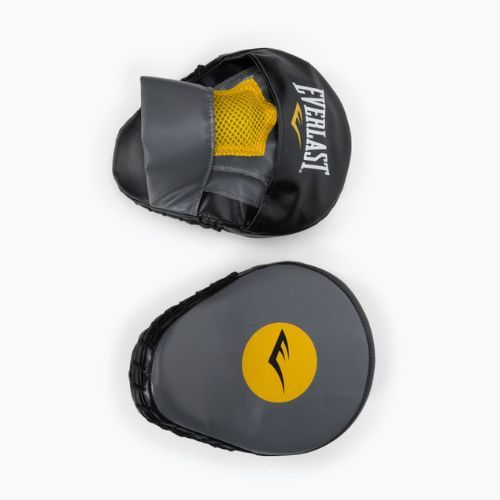 Everlast Lea Punch Mantis - dischi trainer in pelle grigia EV4910