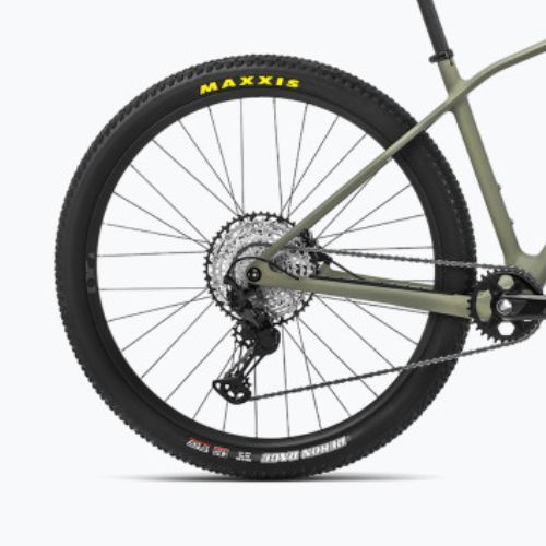 Orbea Alma M30 2022 verde/rosso mountain bike