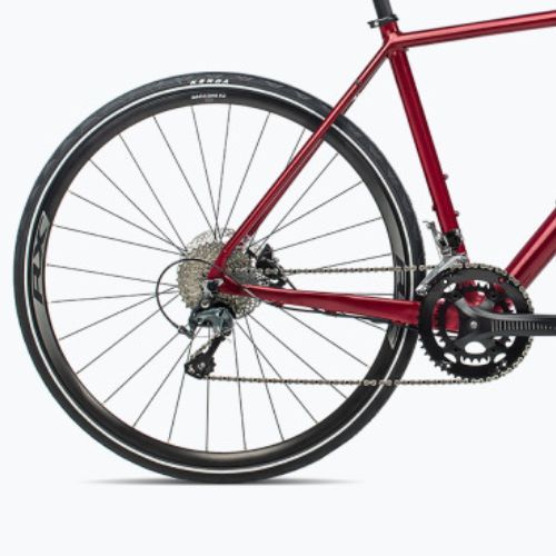 City bike Orbea Vector 10 2022 rosso scuro metallizzato