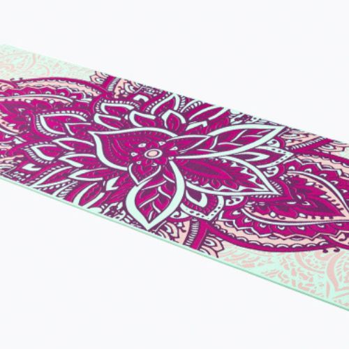 Gaiam Zara Rouge tappetino yoga 6 mm blu 63368