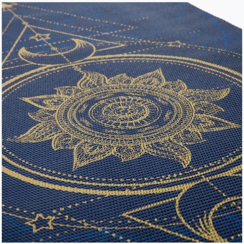 Gaiam Sun And Moon tappetino yoga 6 mm blu 63419