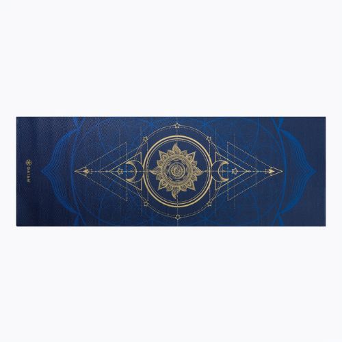 Gaiam Sun And Moon tappetino yoga 6 mm blu 63419