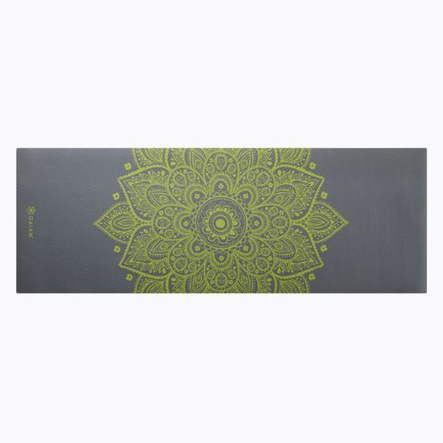Gaiam Citron tappetino yoga Meridiana 6 mm grigio 61333