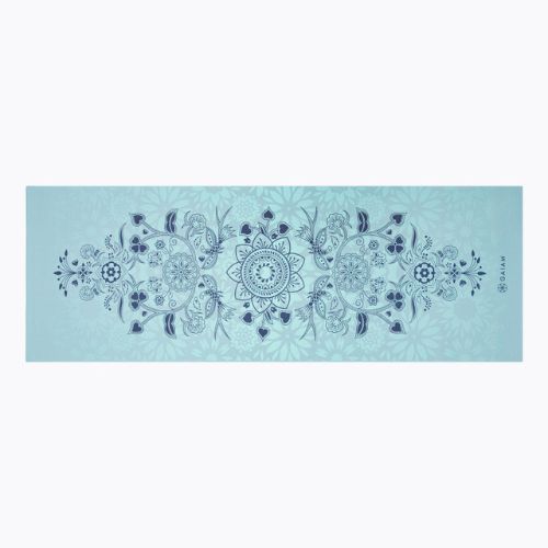 Gaiam Mystic tappetino yoga 6 mm blu 62899