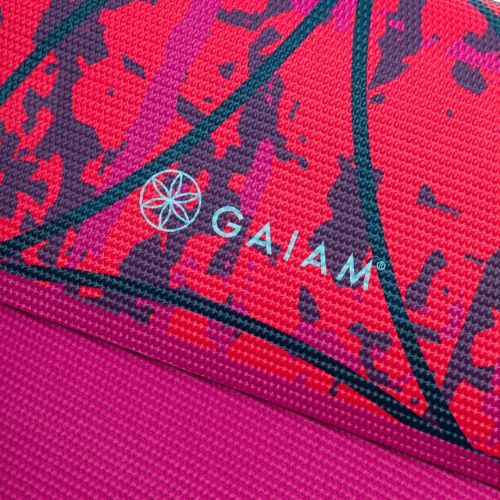 Gaiam Radience tappetino yoga 4 mm rosa 63491
