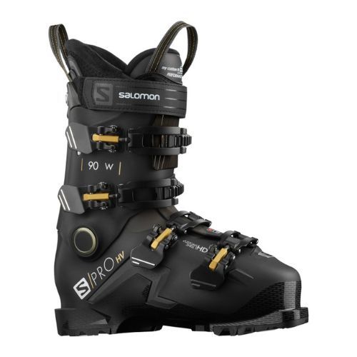 Scarponi da sci da donna Salomon S/Pro HV 90 GW nero/belluga/oro