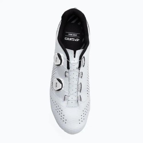 Scarpe da strada da uomo Giro Regime Carbon bianco