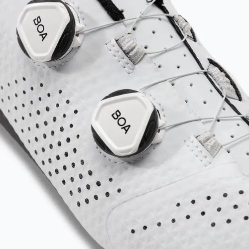 Scarpe da strada da uomo Giro Regime Carbon bianco