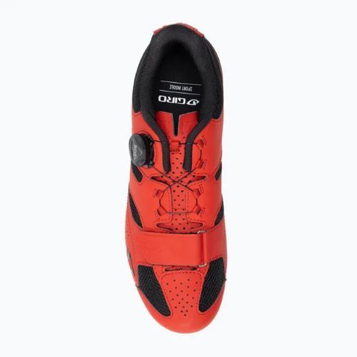 Scarpe da strada da uomo Giro Savix II rosso brillante