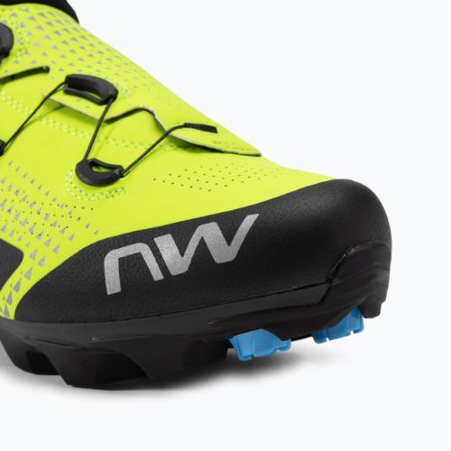 Scarpe da ciclismo MTB da uomo Northwave Celsius XC ARC. GTX giallo fluo/riflettente