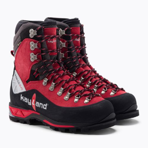 Kayland Super Ice Evo GTX scarponi da montagna da uomo rosso 18016001