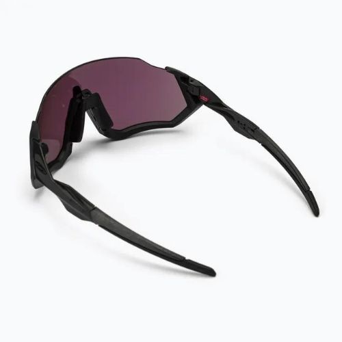 Occhiali da sole Oakley Flight Jacket acciaio opaco/prizm road jade