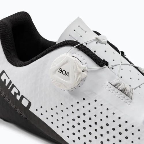 Scarpe da strada da uomo Giro Cadet Carbon bianco