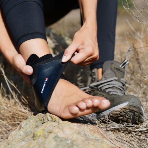 Zamst Filmista Ankle Stabilizzatore di caviglia sinistro nero