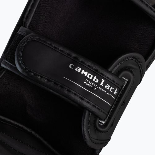 Protezioni tibia LEONE 1947 Camoblack nero