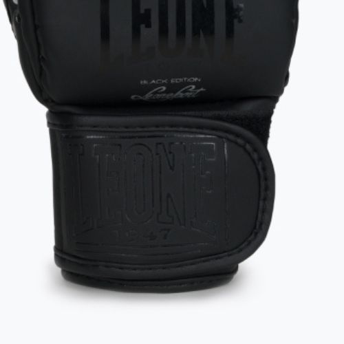 LEONE 1947 Black Edition Guanti da grappling neri MMA