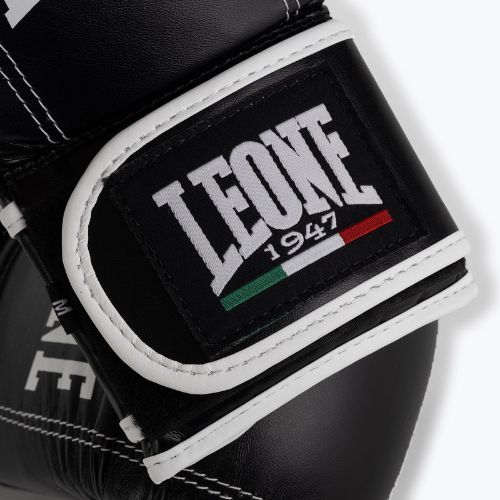LEONE 1947 Guanti da boxe neri a contatto