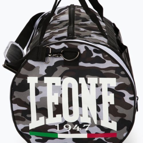 Borsa da allenamento LEONE 1947 Mimetic Camo Borsa 45 l verde/grigio