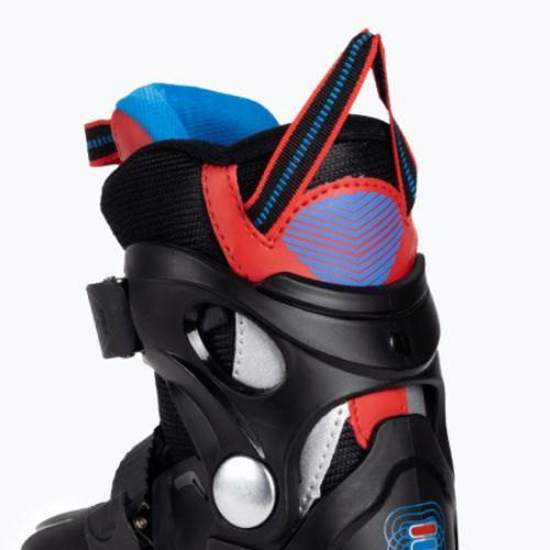 Pattini FILA J-One HR per bambini nero/rosso/blu